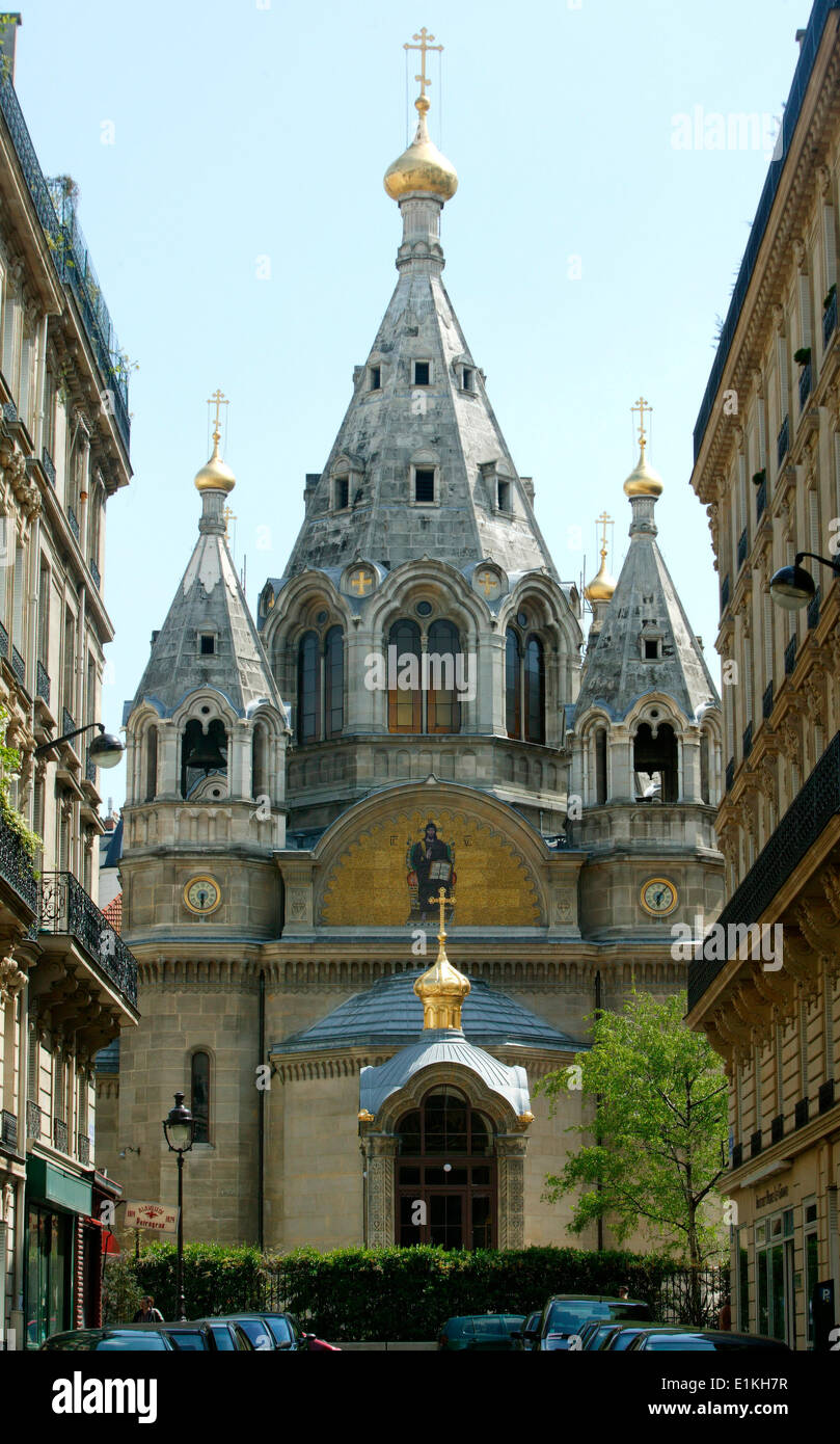 Saint Alexander Nevski cathedral Stock Photo