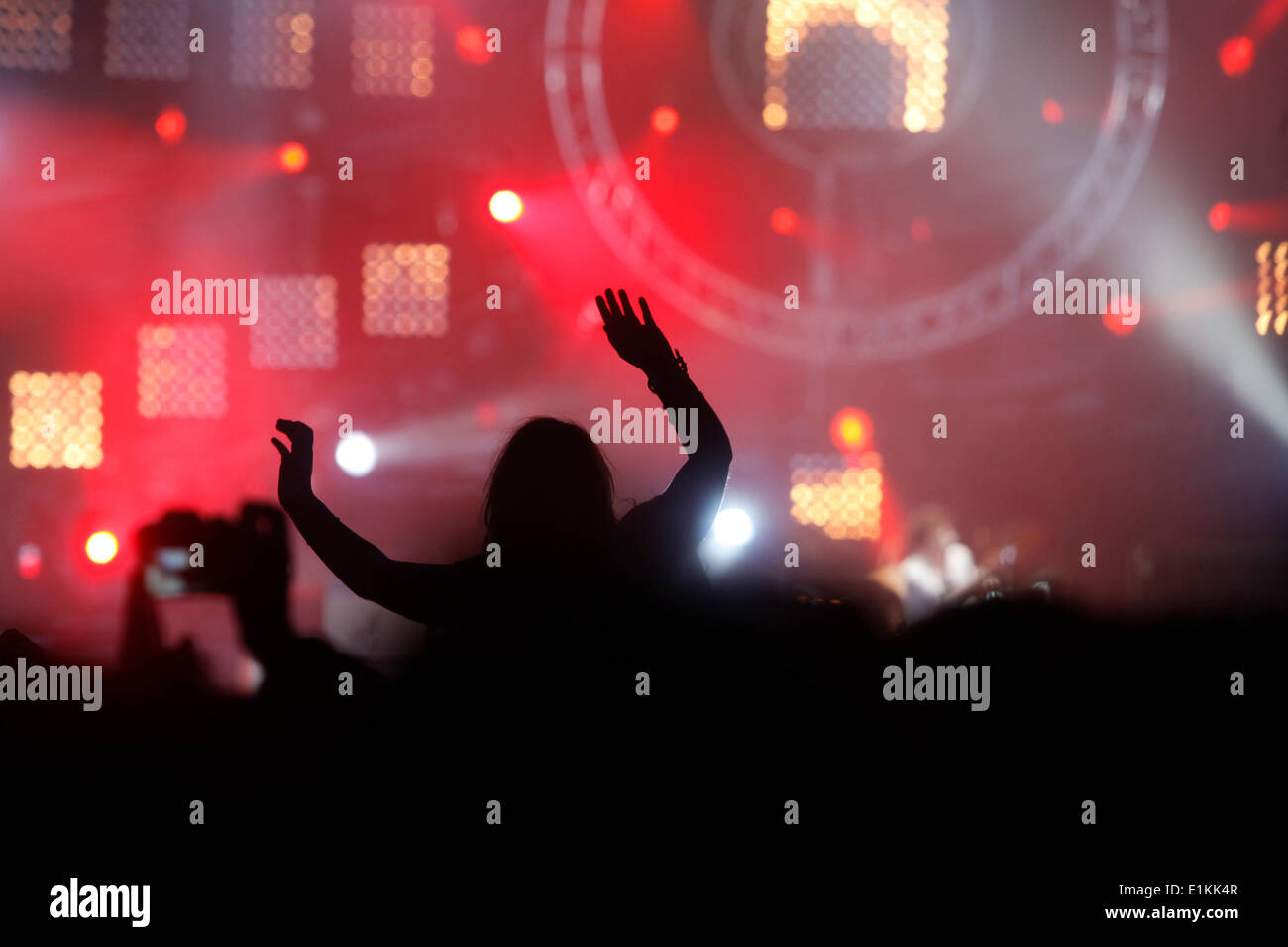 Rock music concert hi-res stock photography and images - Alamy
