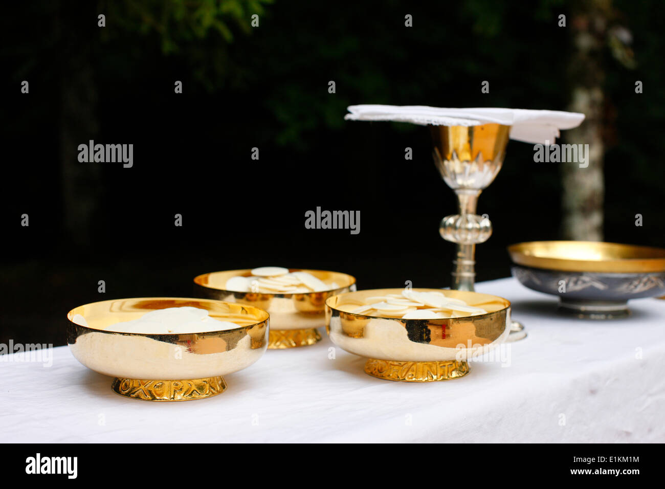 Liturgy of the eucharist hi-res stock photography and images - Alamy