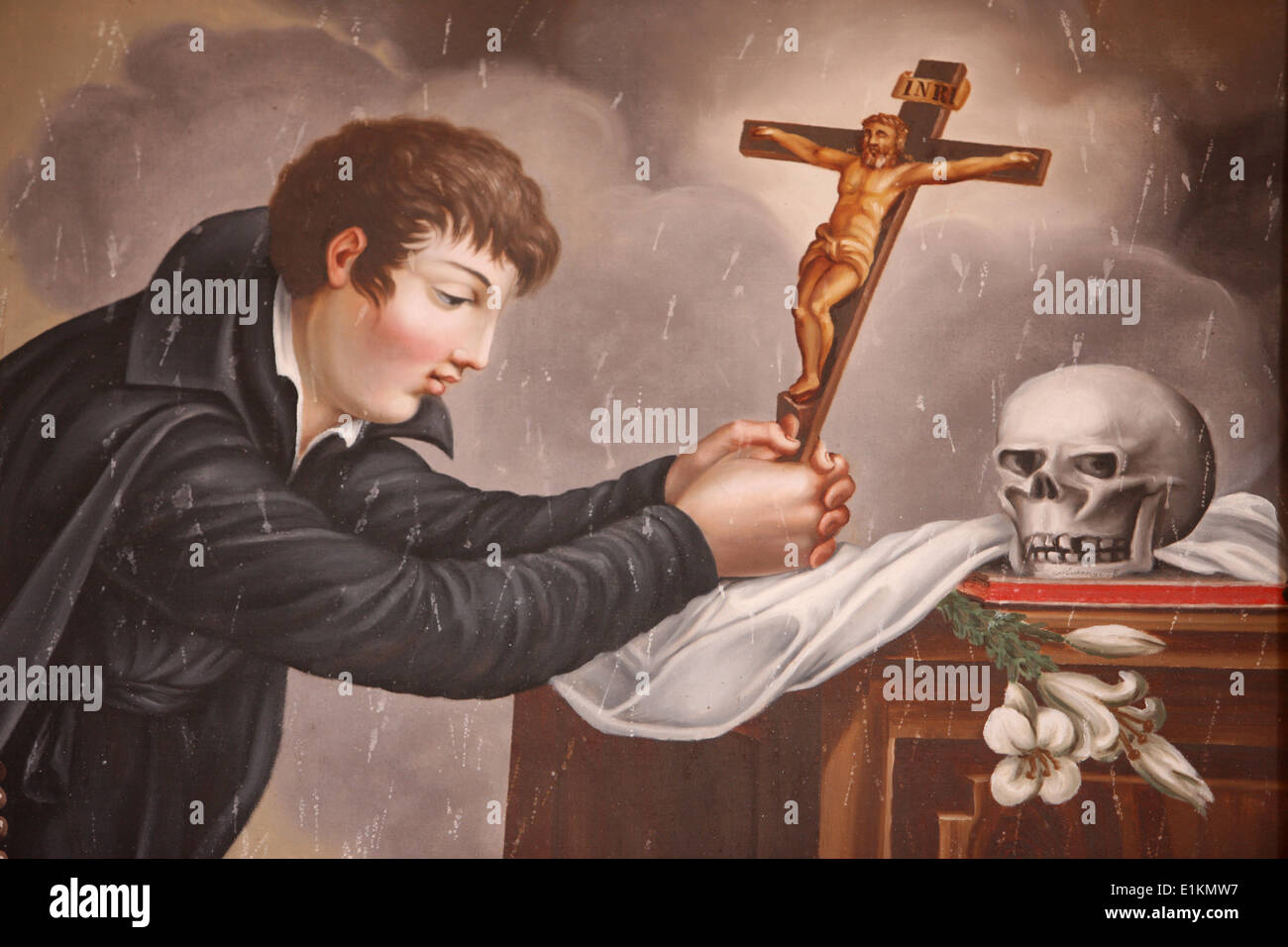 Saint louis de gonzague hires stock photography and images Alamy