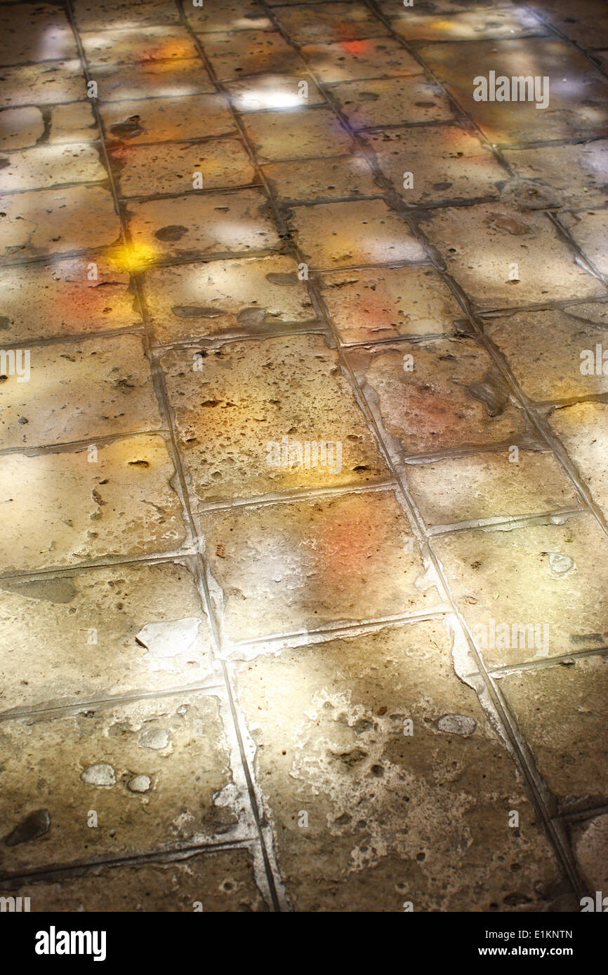 Church tiles Stock Photo