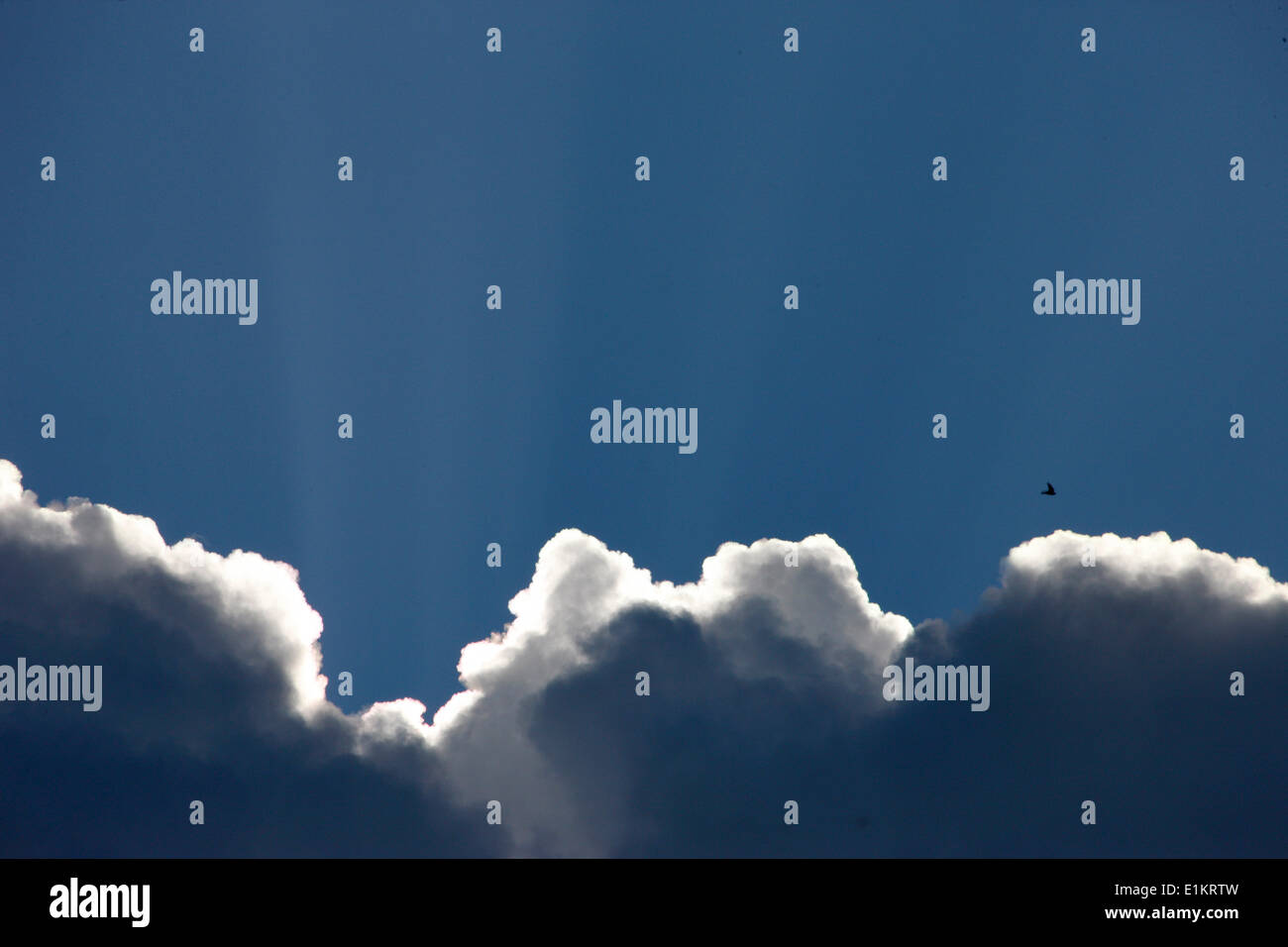 Cloudy sky Stock Photo