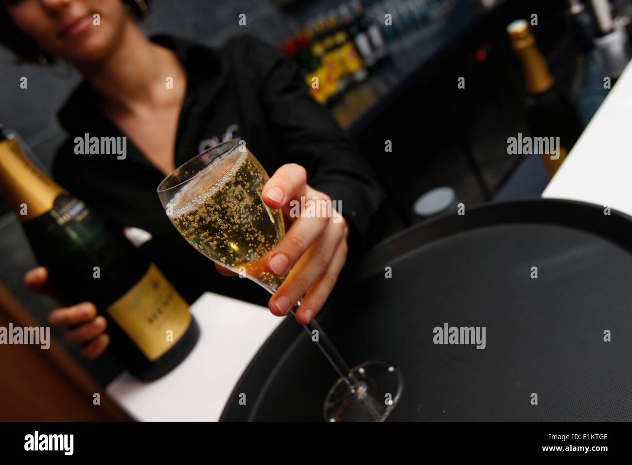 Champagne Stock Photo