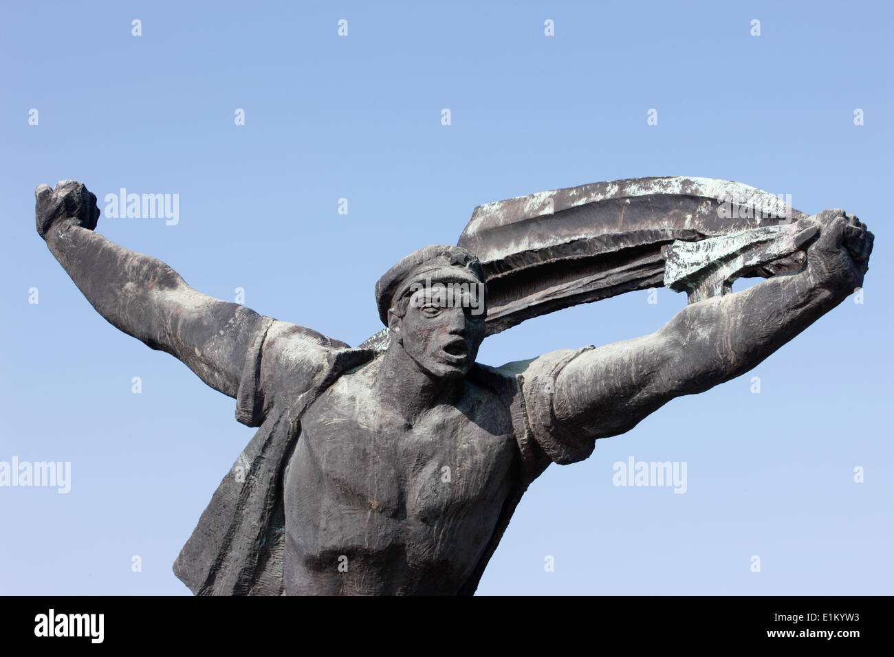 SovietEra Sculpture at Statue Park in Budapest Stock Photo Alamy