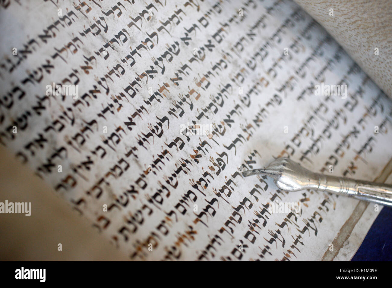 Yad on book of Esther Stock Photo