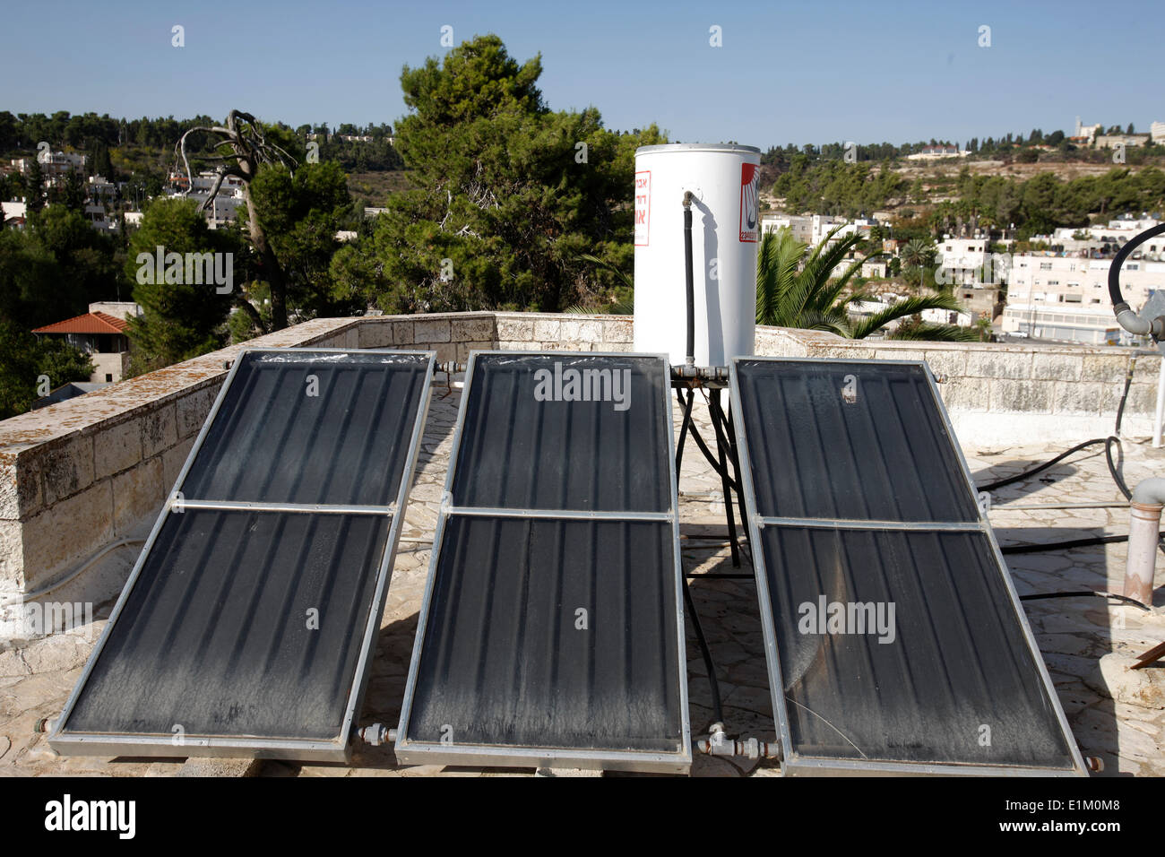 Solar panels Stock Photo