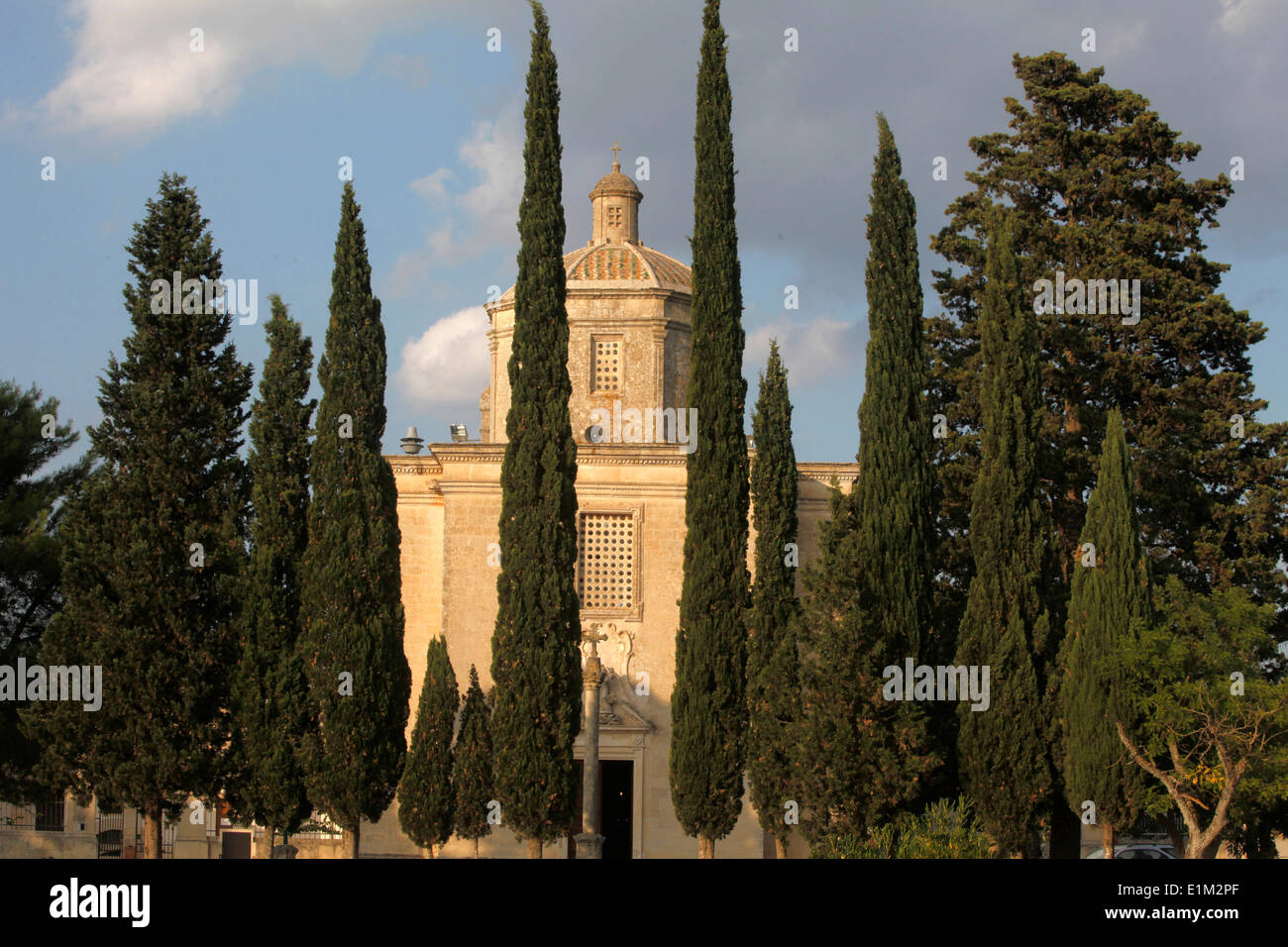 Our Lady of Abundance church, Cursi, Apulia Stock Photo