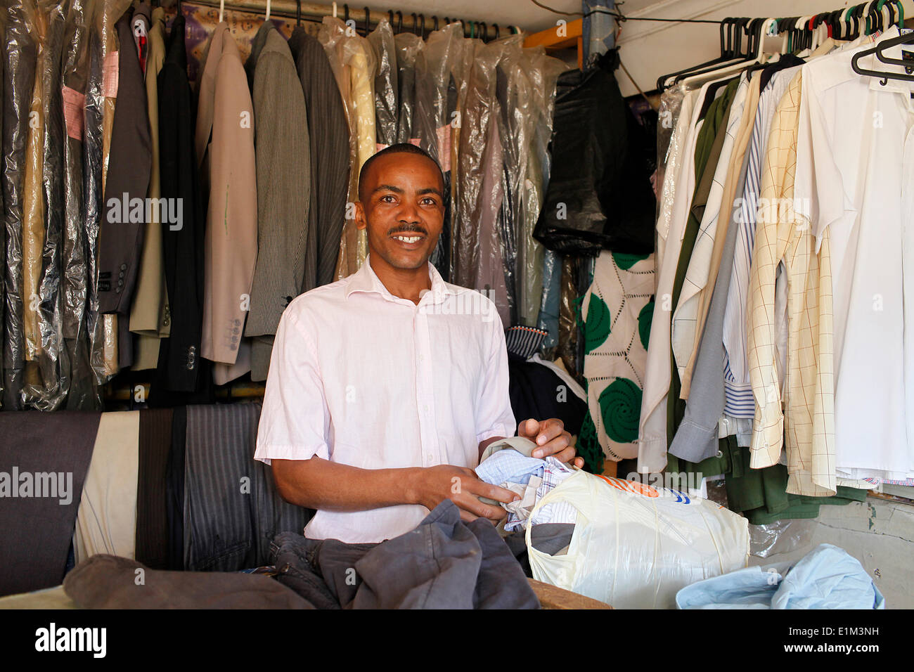Dry cleaner Stock Photo - Alamy