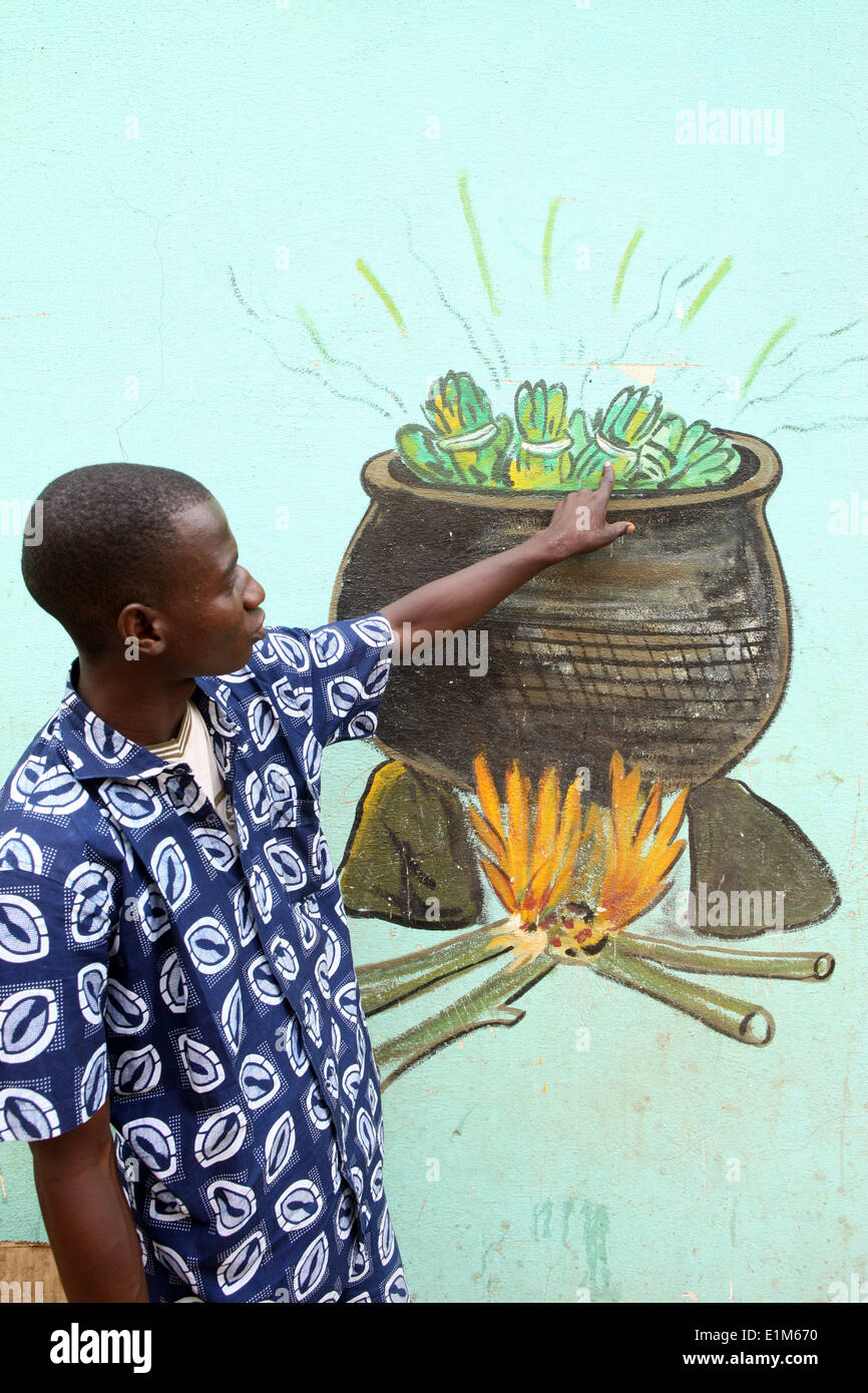 African herb medicine store Stock Photo Alamy