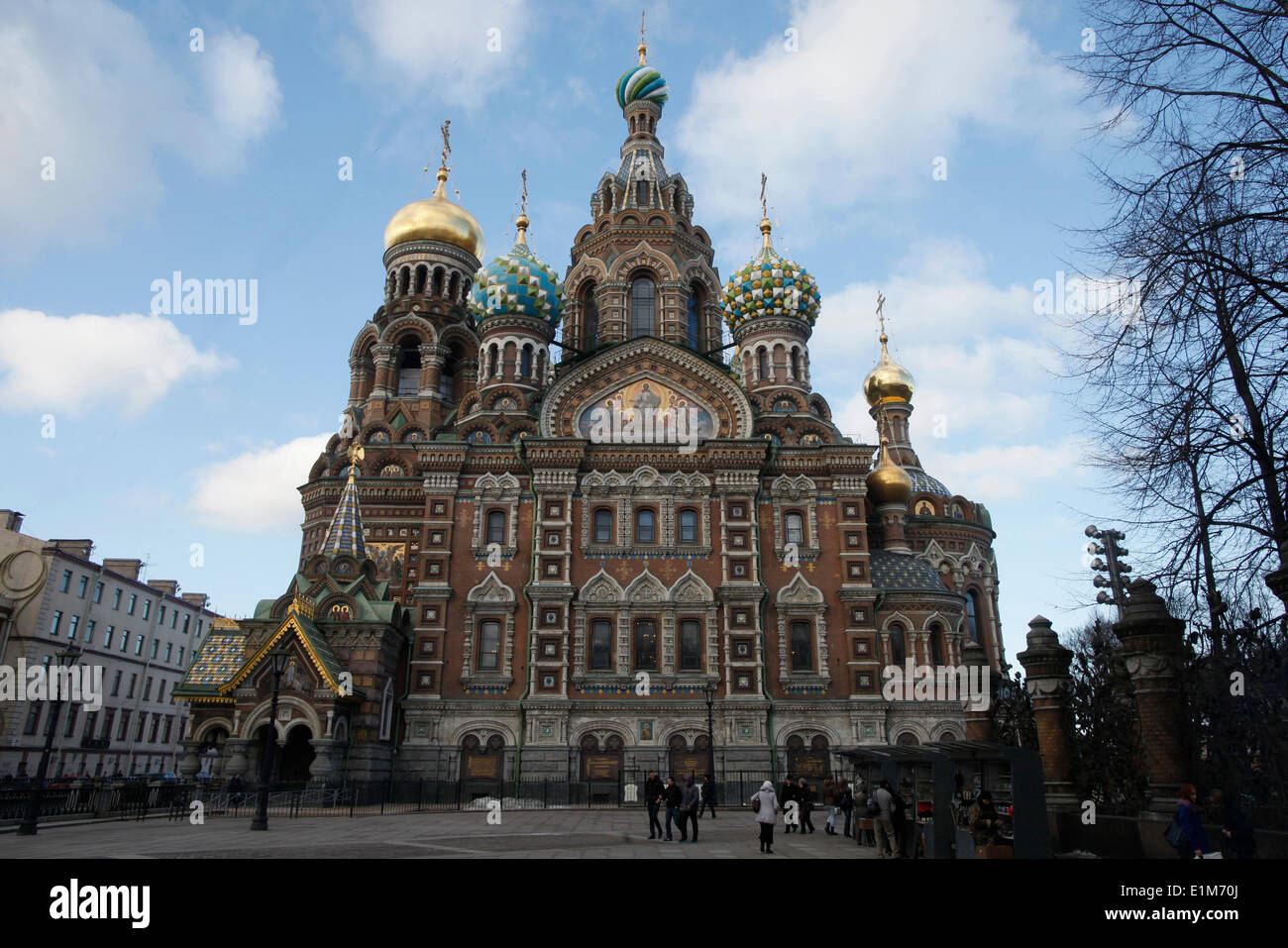 Church of the Saviour on Spilled Blood or Church of Resurrection Stock ...