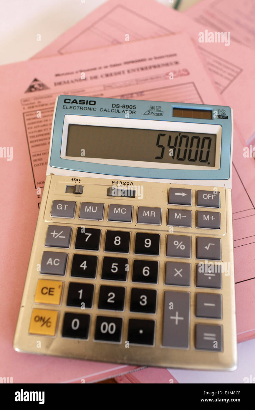 Microcredit institution office Stock Photo - Alamy