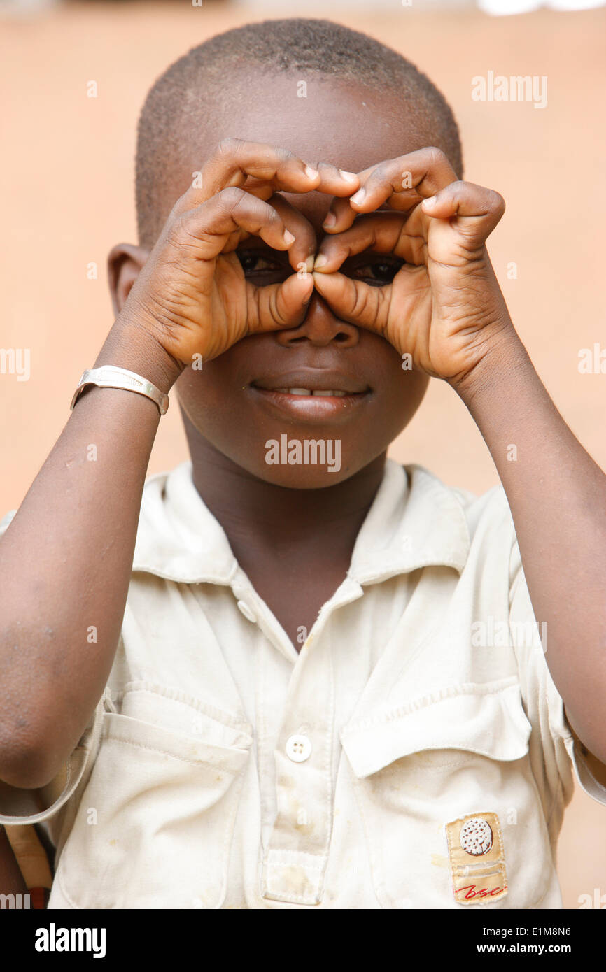 African child boy face faces hi-res stock photography and images - Alamy