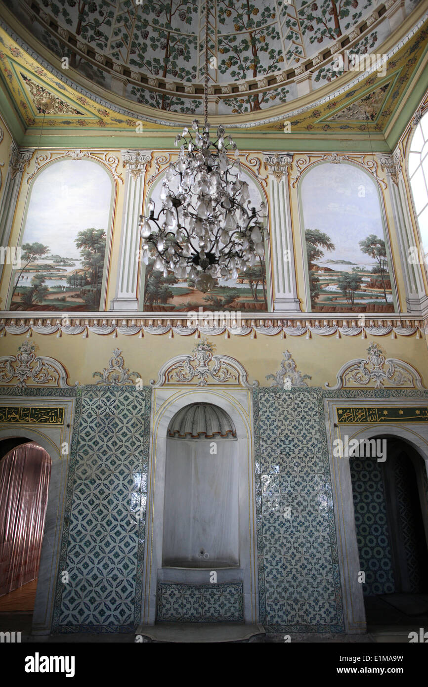 Topkapi palace.  The harem.  The queen mother's appartment Stock Photo
