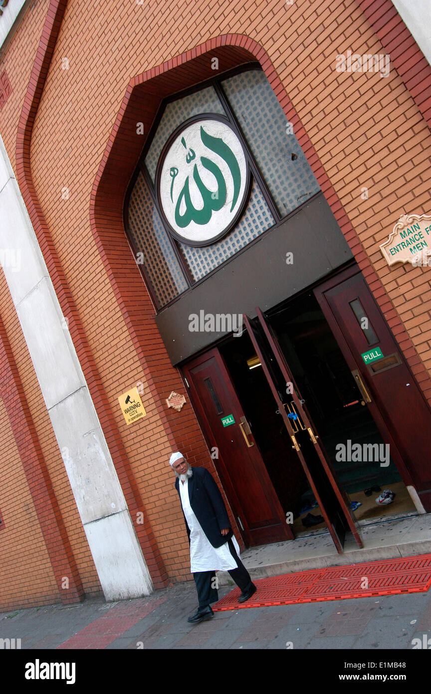 The East London mosque in Whitechapel Stock Photo