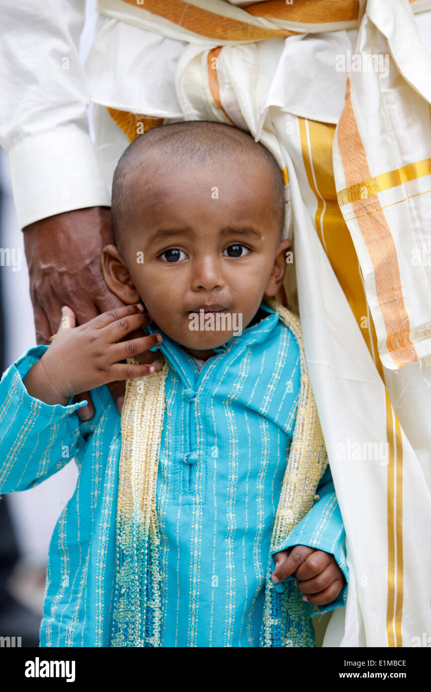 Tamil boy Stock Photo