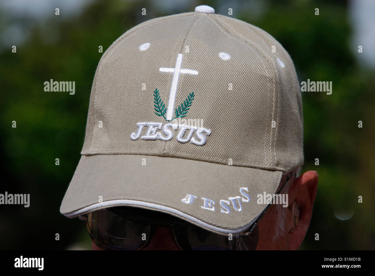 Holy Land Experience : visitor's cap Stock Photo