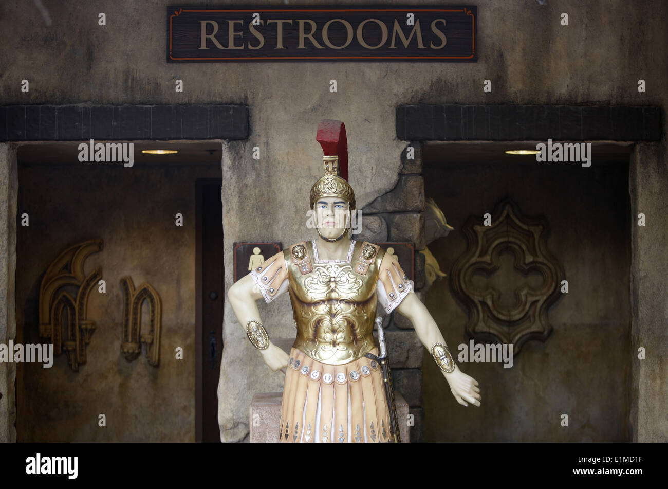 Holy Land Experience : restrooms Stock Photo