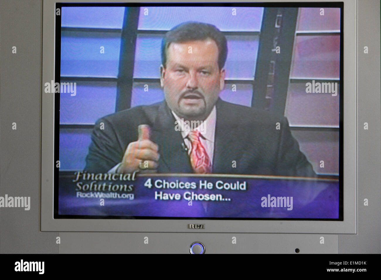 Evangelical television Stock Photo