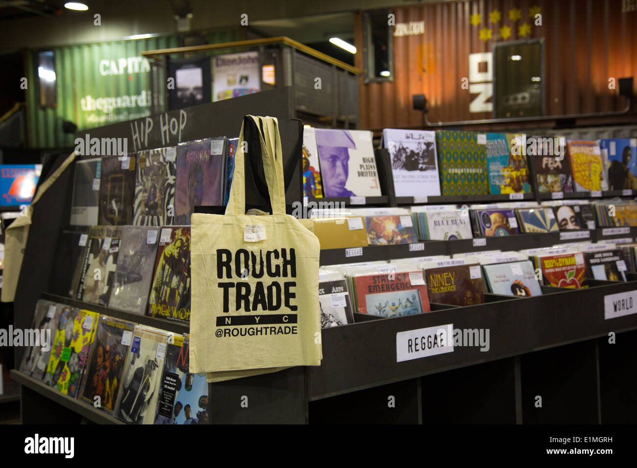 Rough Trade NYC Stock Photo Alamy