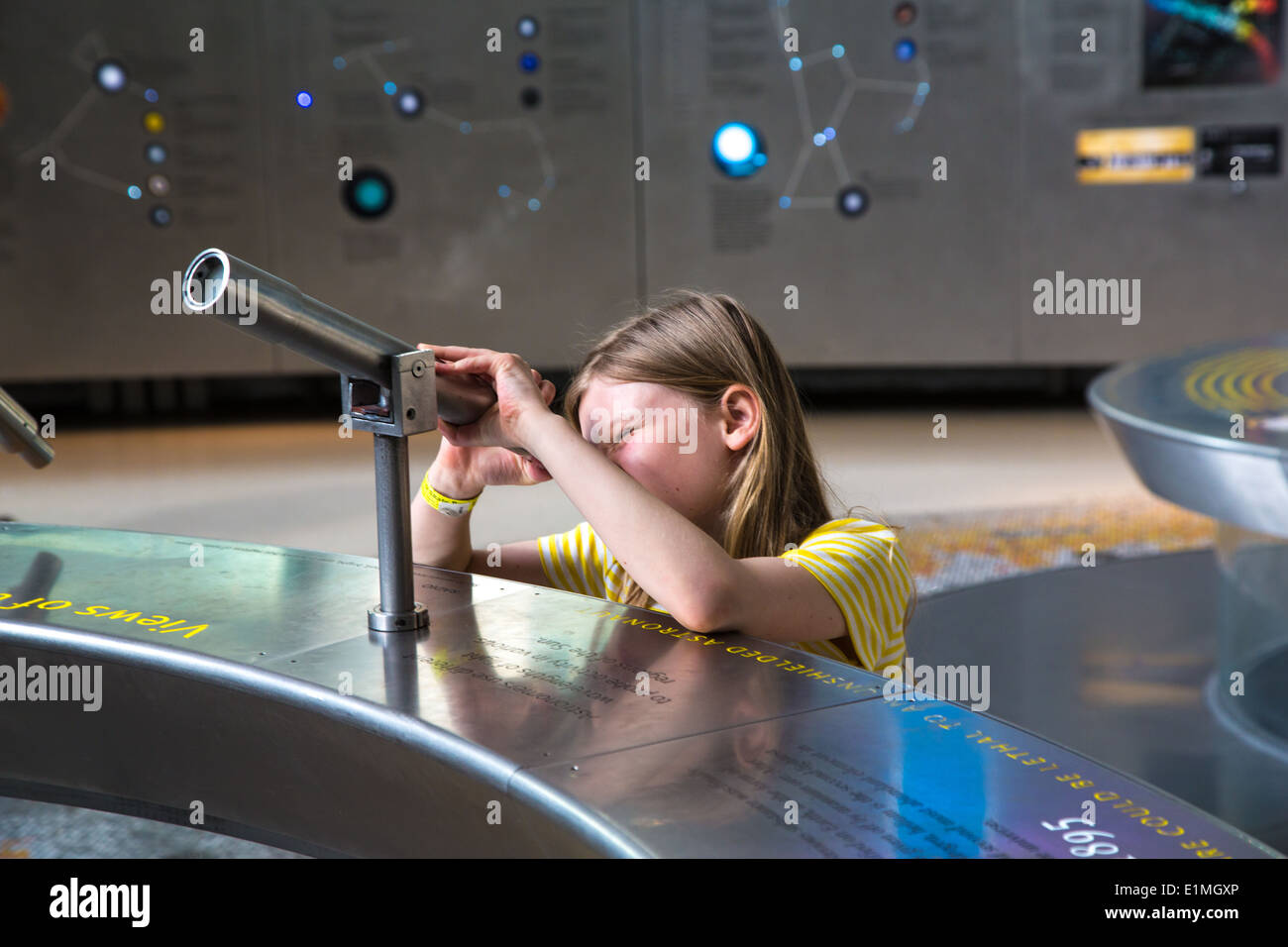 American Museum of Natural History, Rose Center for Earth and Space, New York City Stock Photo