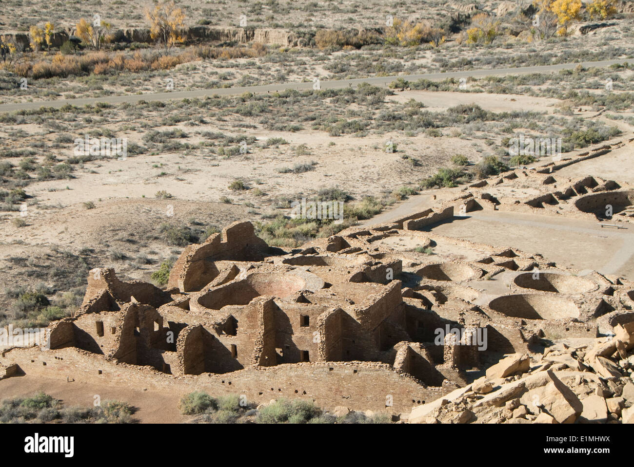 USA, New Mexico, Chaco Canyon National Historic Park, World Heritage