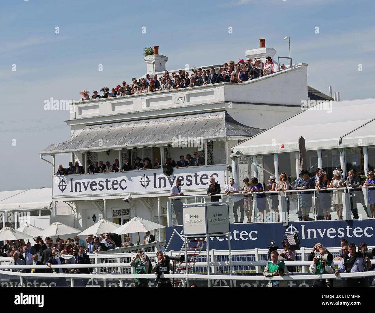 Epsom, UK. 06th June, 2014. Tagrooda under Paul Hanagan wins The Investec Oaks during Ladies Day of the 2014 Epsom Derby Festival. Credit:  Action Plus Sports/Alamy Live News Stock Photo