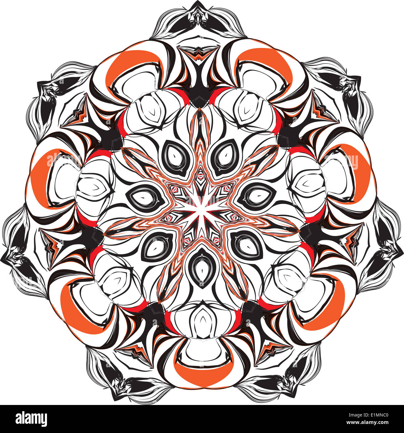 Vector background with decorative ethnic colors. Use for wallpaper and ...