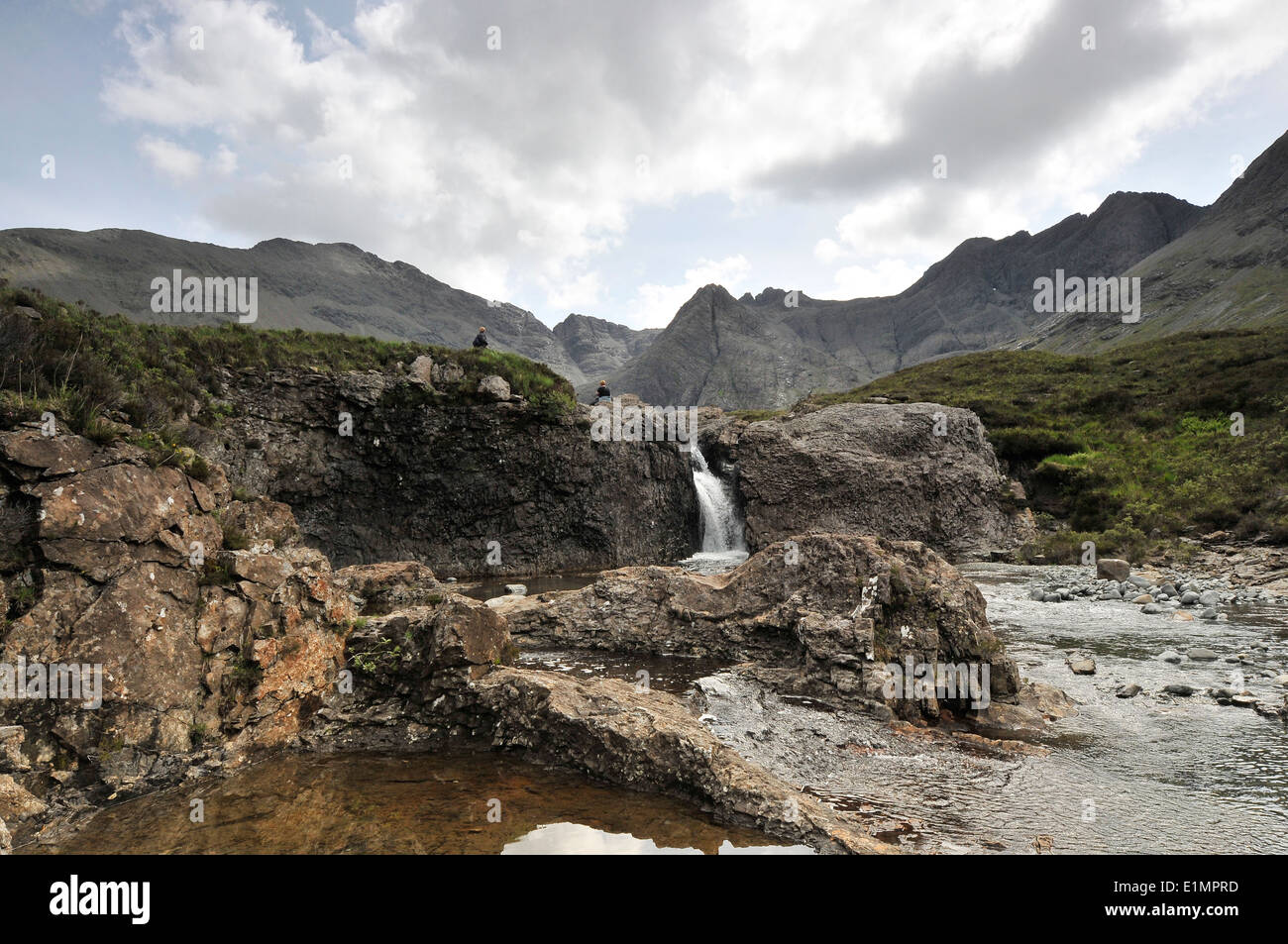 Fairy pools on the Isle of Skye Stock Photo Alamy