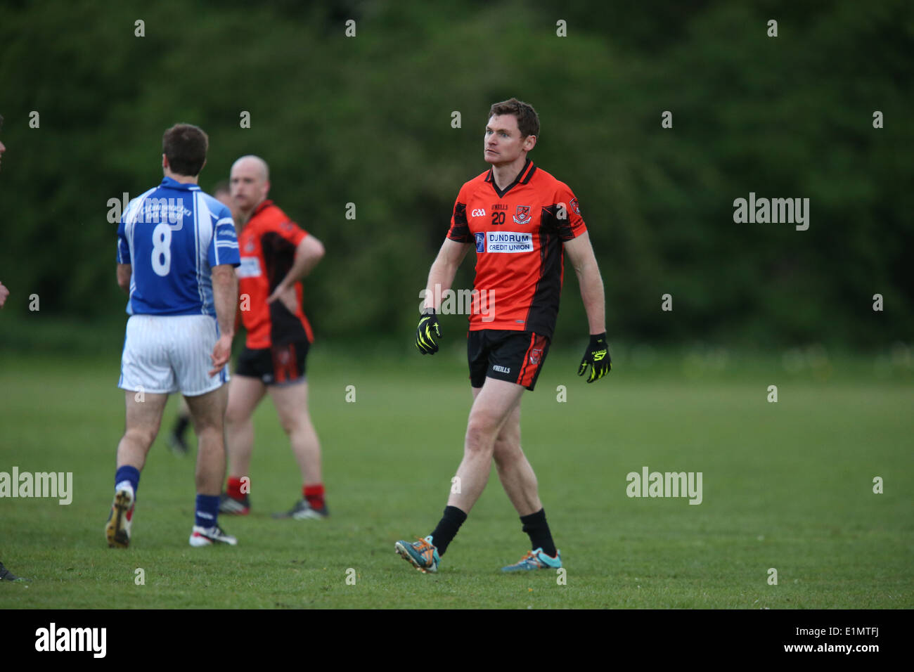 Track and field athlete David Gillick in action in a Dublin GAA