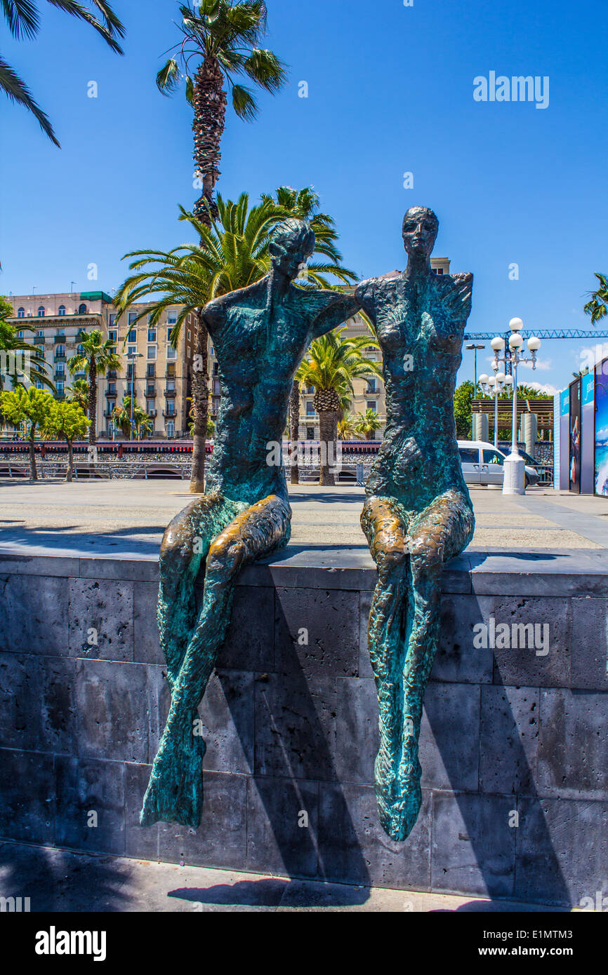 La Parella on Barcelona Waterfront Stock Photo - Alamy