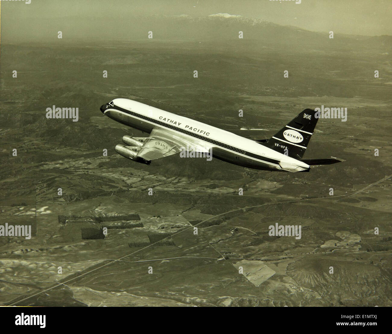 Convair , 880 Stock Photo