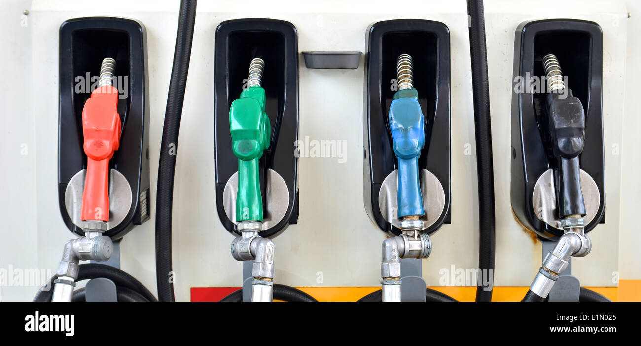 Petrol pump Stock Photo