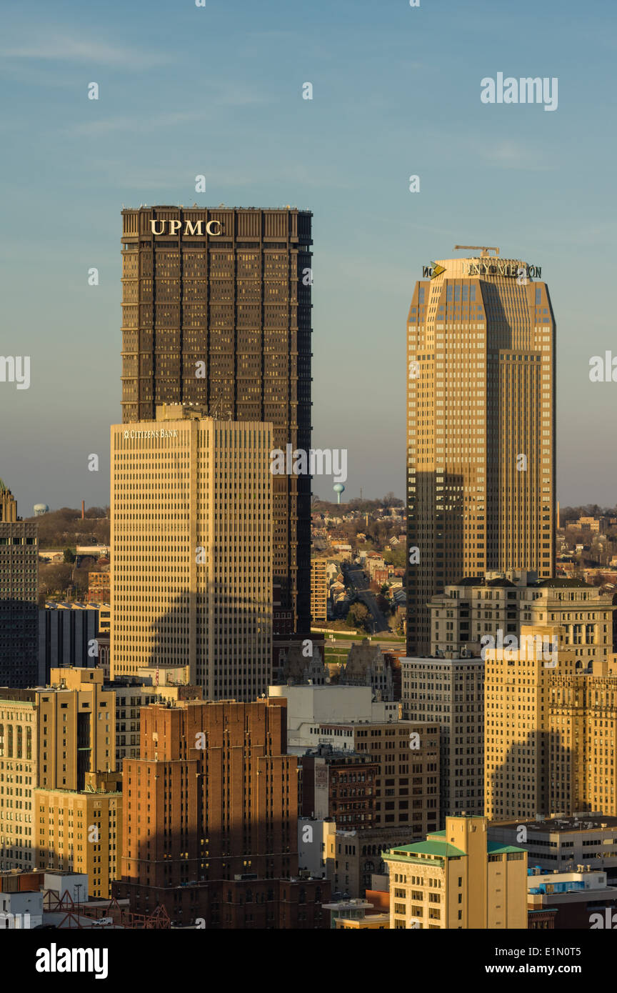 UPMC building downtown Pittsburgh Pennsylvania Stock Photo Alamy