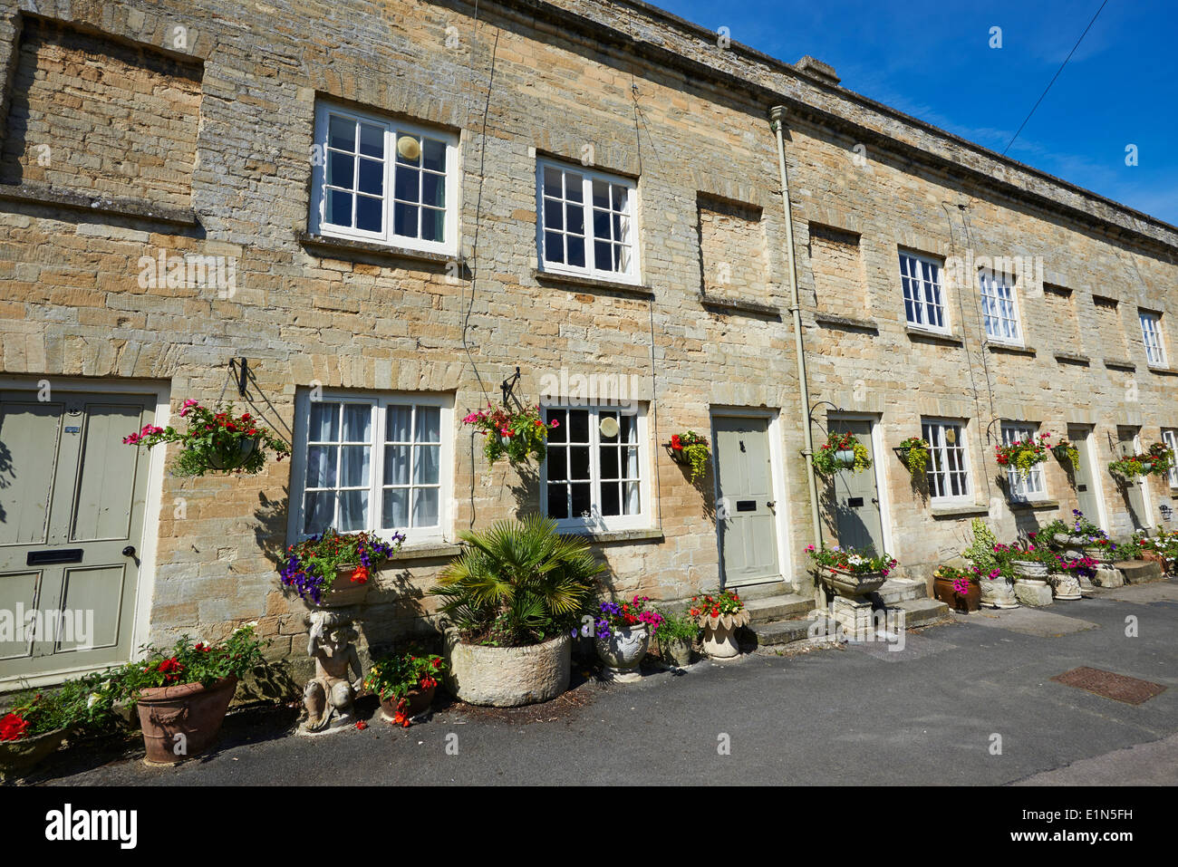 Terrace Houses called Tontine Buildings Cecily Hill Cirencester