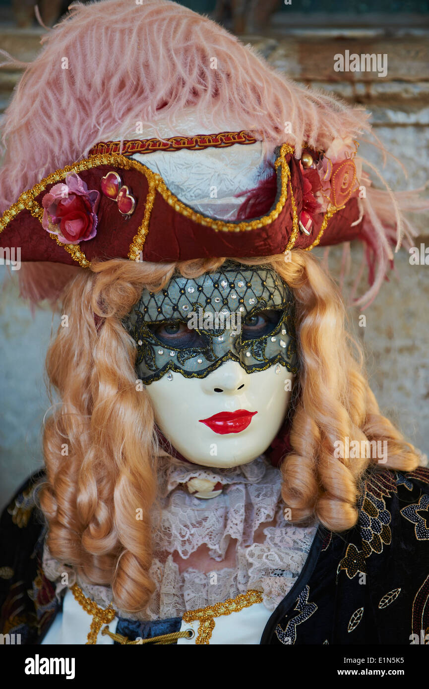 Venice mask carnival person hi-res stock photography and images - Alamy