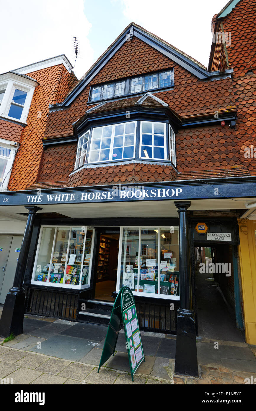 White Horse High Street Marlborough Wiltshire UK Stock Photo