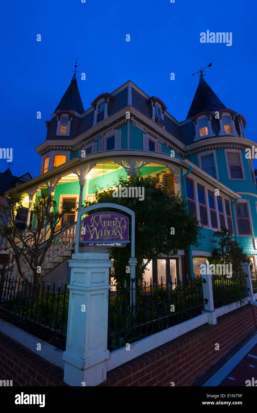 USA New Jersey NJ Cape May The Merry Widow a haunted Victorian