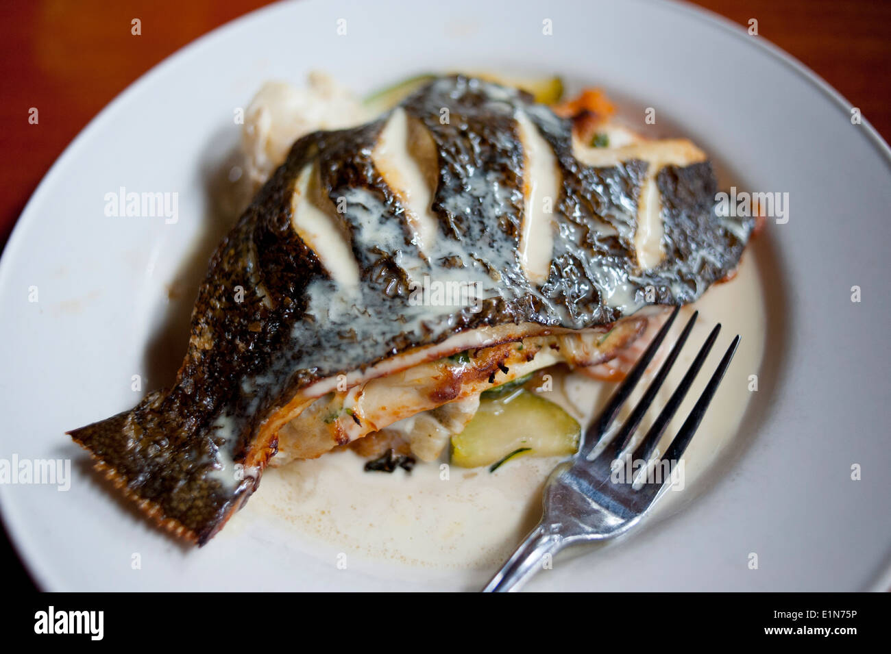 Seafood stuffed flounder hires stock photography and images Alamy