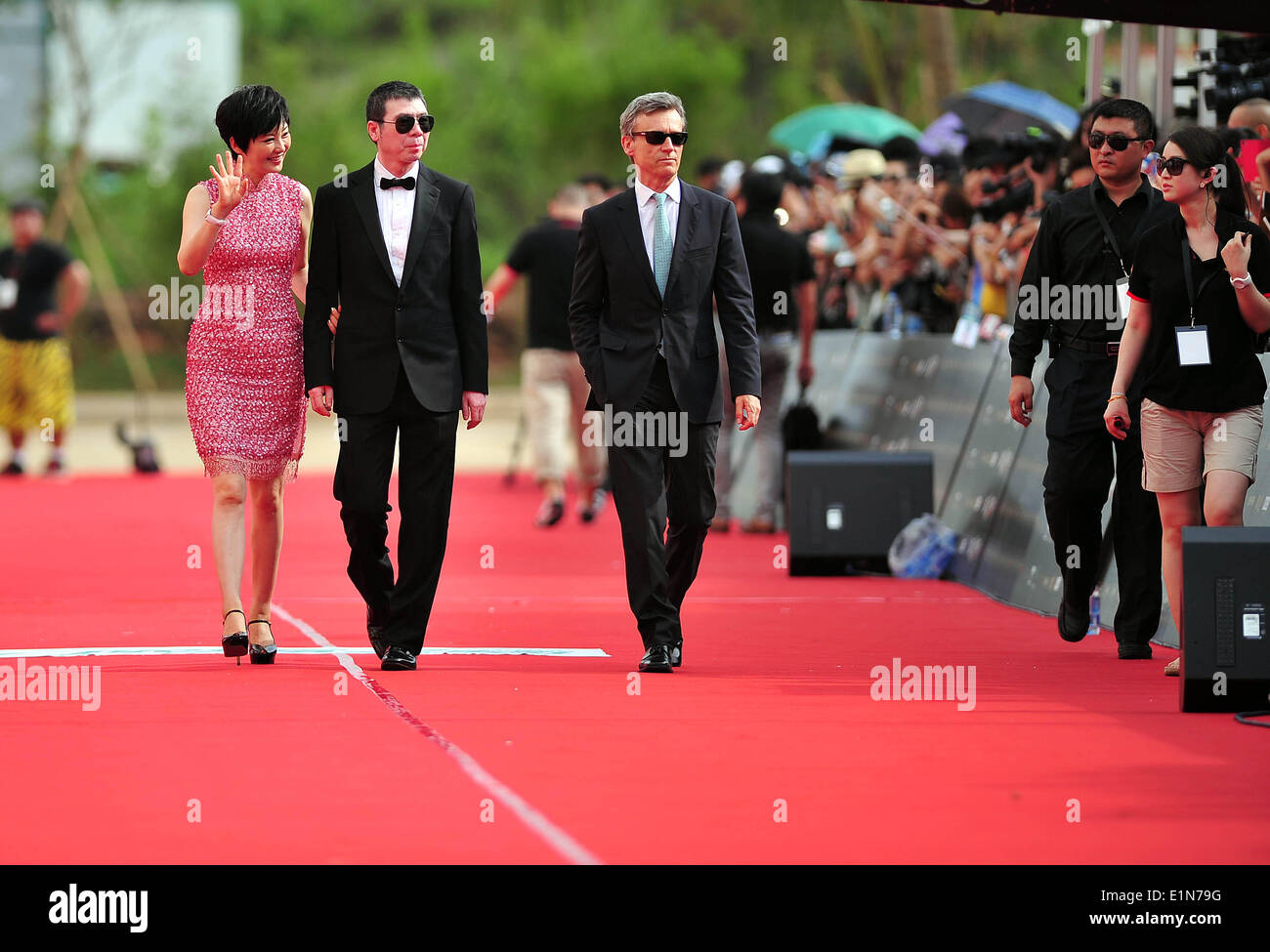 Haikou, China’s Hainan Province. 7th June, 2014. Director Feng Xiaogang