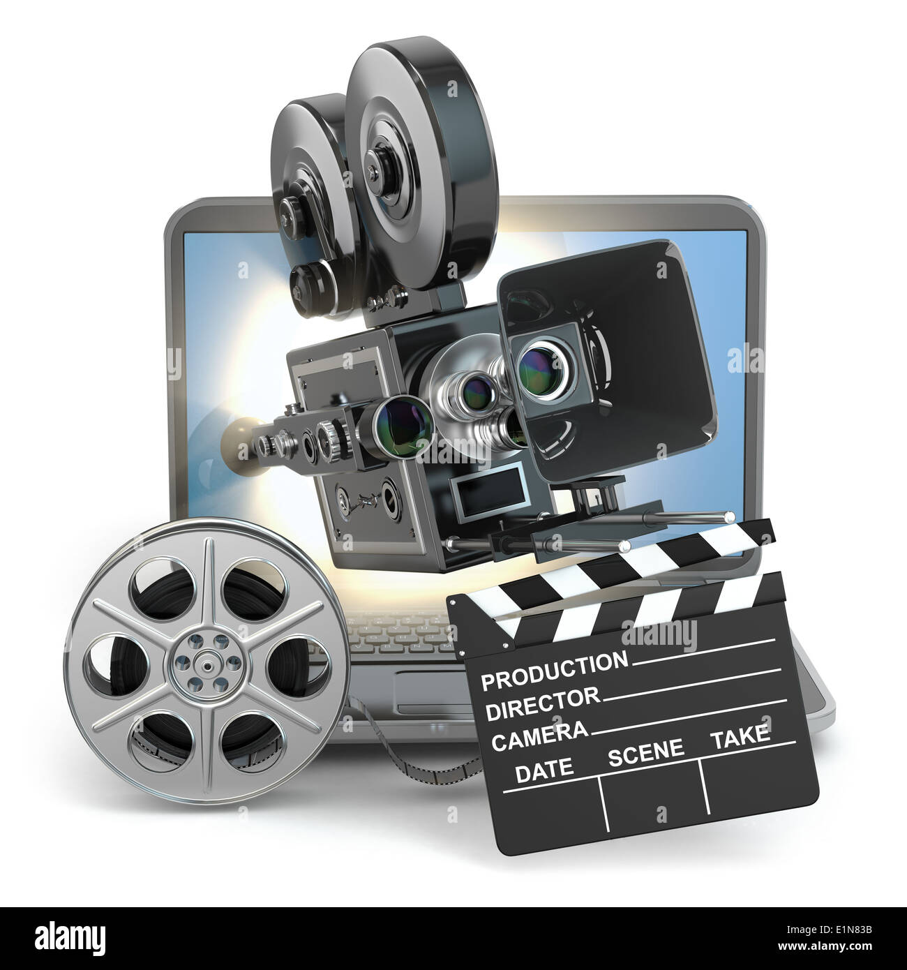 Reels editor hi-res stock photography and images - Alamy
