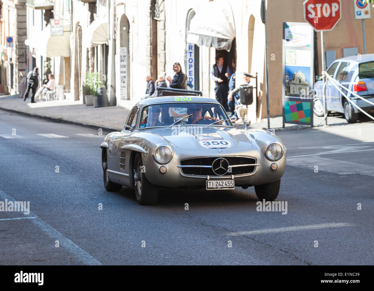 Mille Miglia Driver /& Passenger classic car Decal sticker