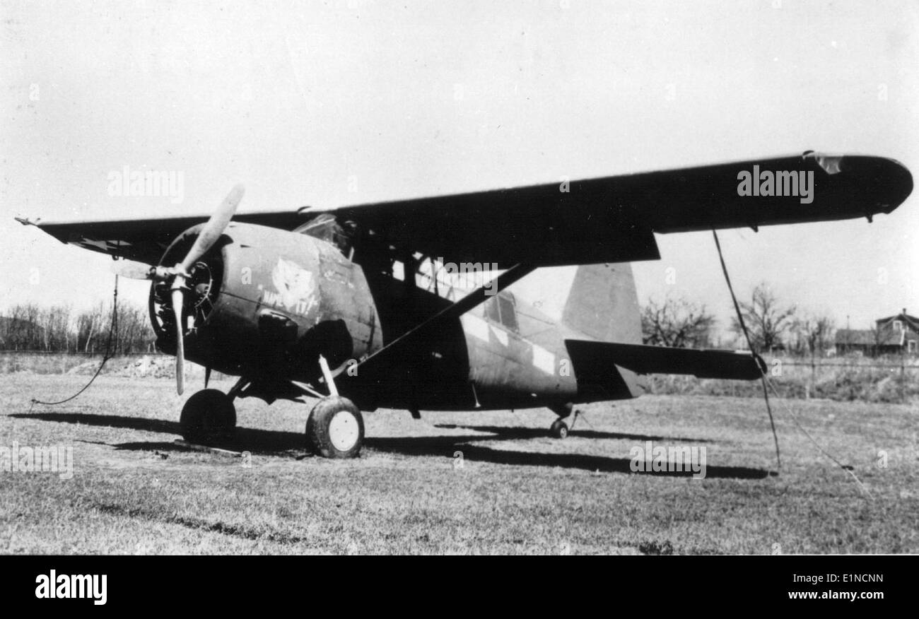 Curtiss O-52 Stock Photo - Alamy