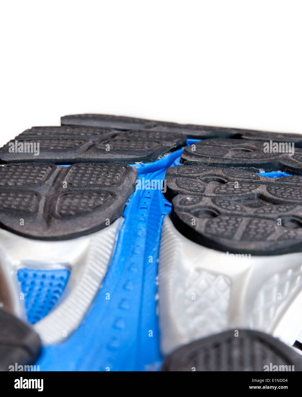 Running shoe: the sole Stock Photo