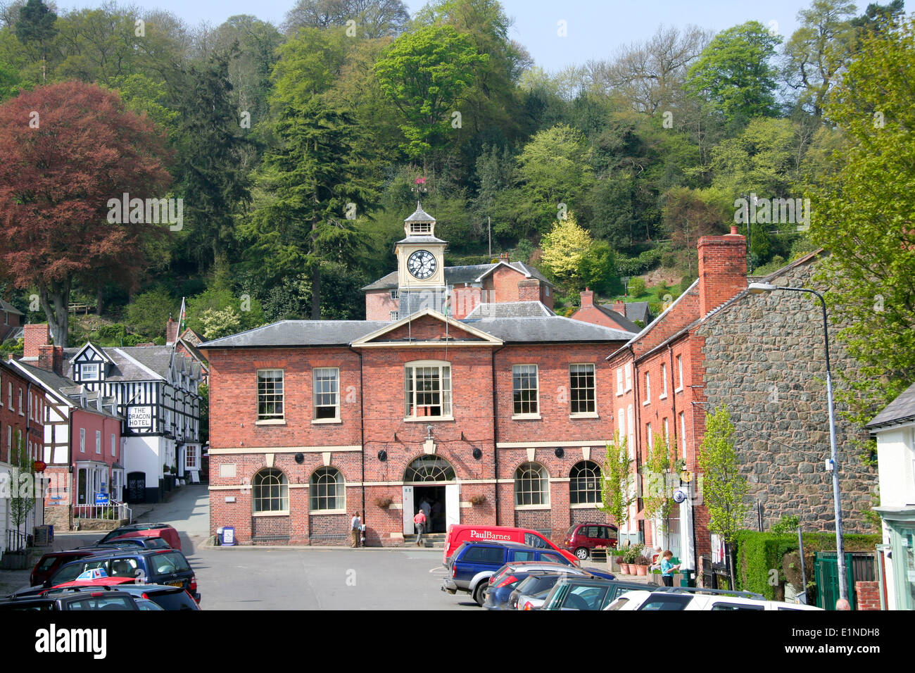Town Hall Montgomery Powys Wales UK Stock Photo Alamy