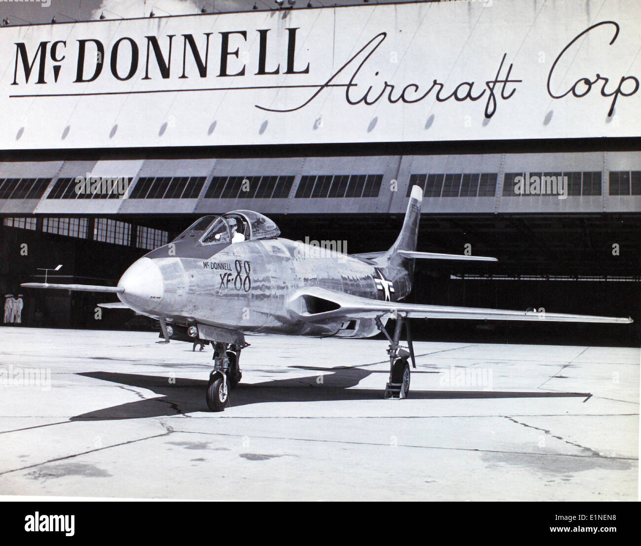 The McDonnell XF-88 Voodoo was an experimental jet fighter developed in ...