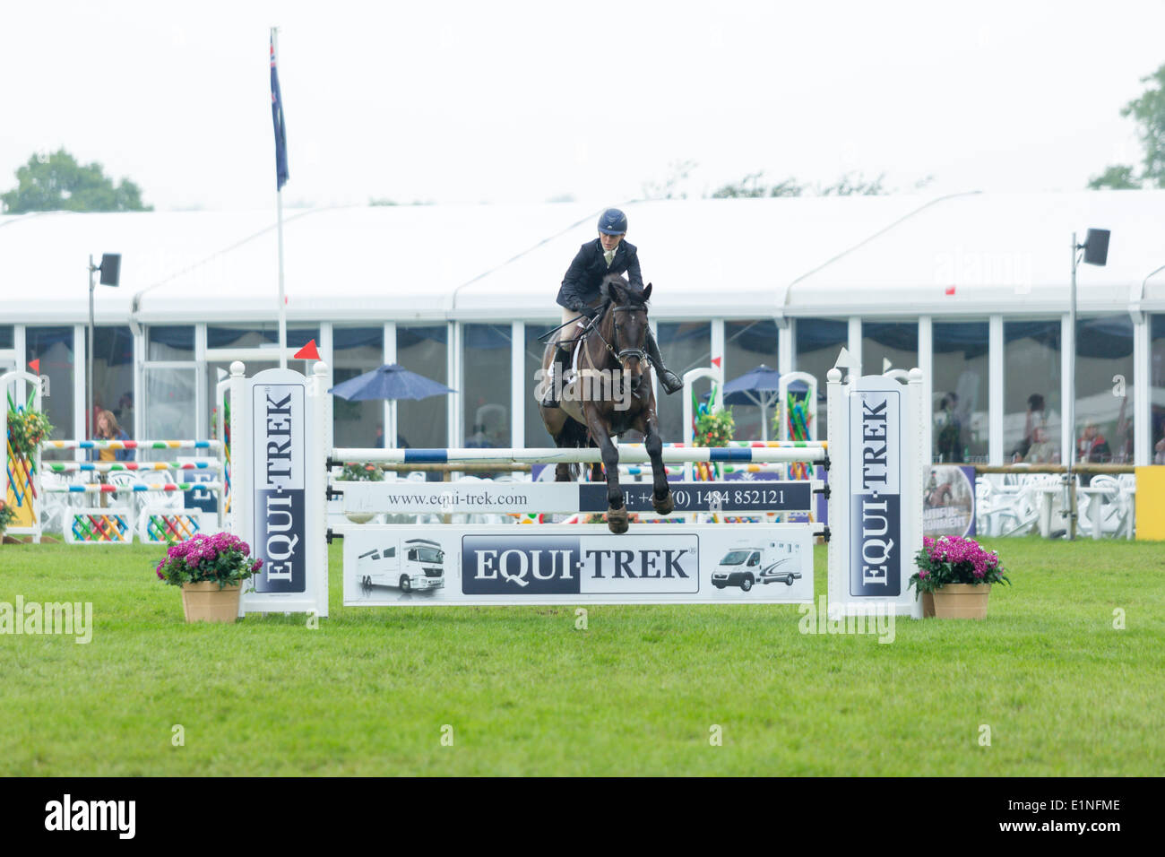 Bramham, UK. 07th June, 2014. Bramham International Horse Trials. Pictured: Stacey Simmons (GBR) riding 'Orions Promise' Credit:  Any4 Photography/Alamy Live News Stock Photo