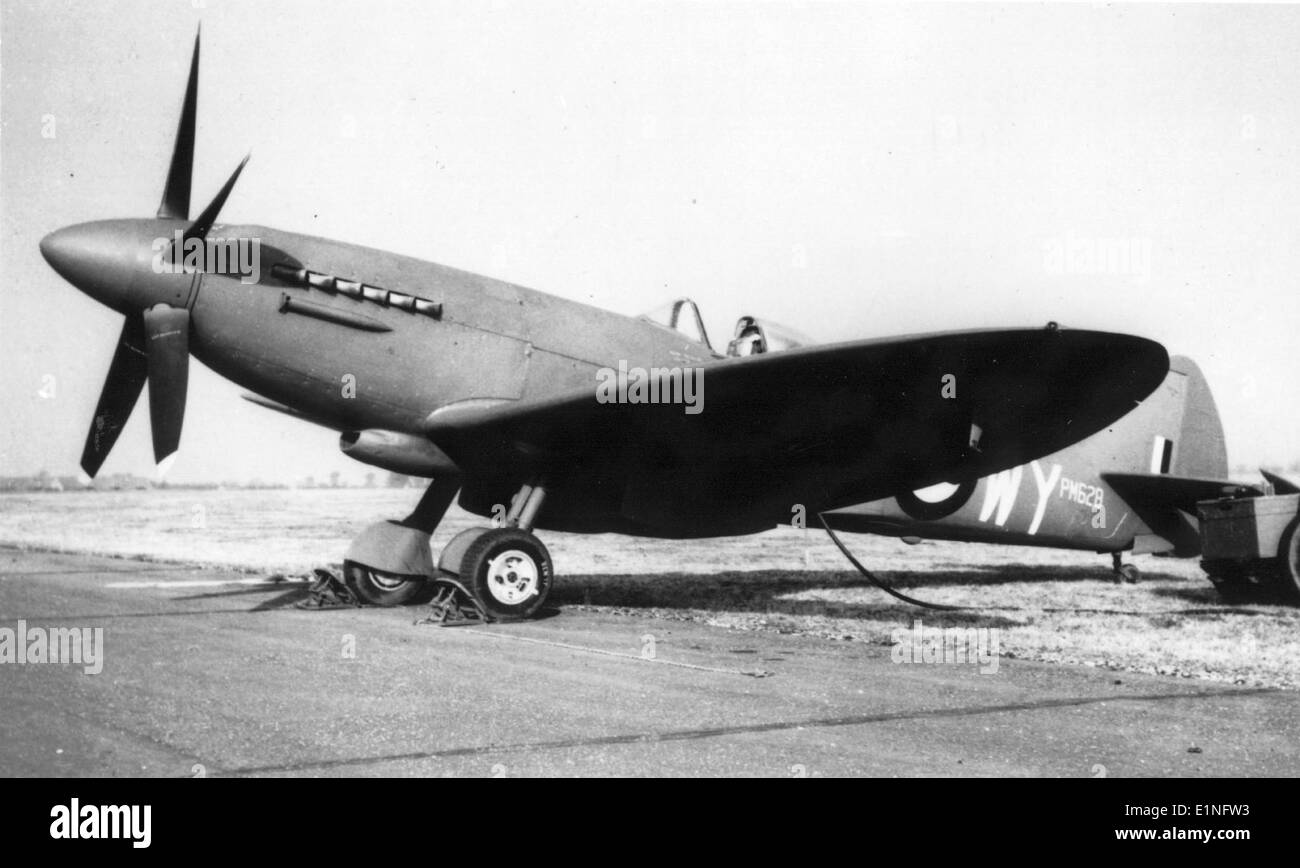 Supermarine Spitfire PR.XIX, PM628, 541 Sqd Stock Photo
