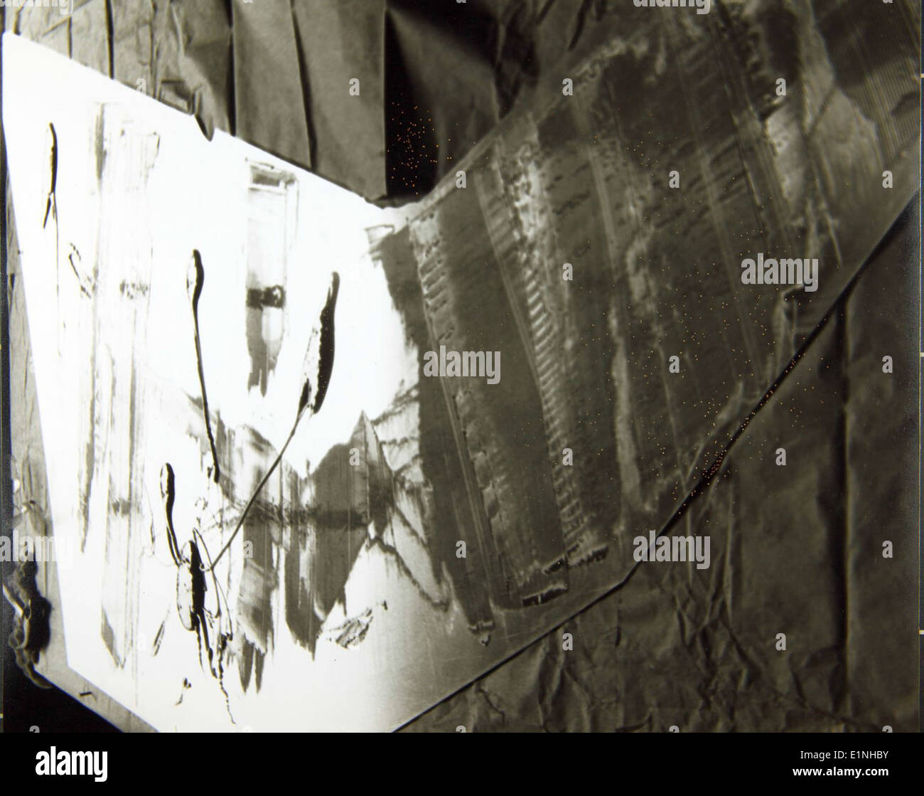 An image of an Alexander Calder-designed wing shape, with an epoxy skin ...