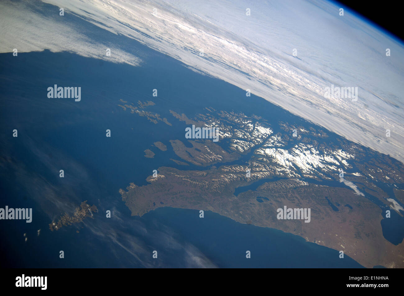 Tierra del Fuego and Cape Horn, the southernmost tip of South America Stock Photo