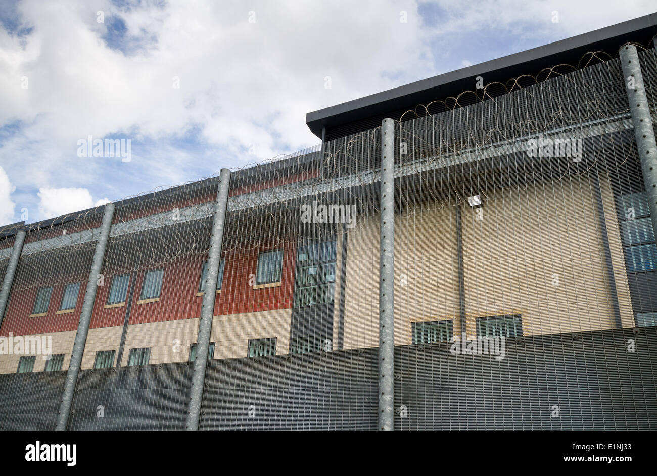 Harmondsworth Immigration Removal Centre in Middlesex UK Stock Photo